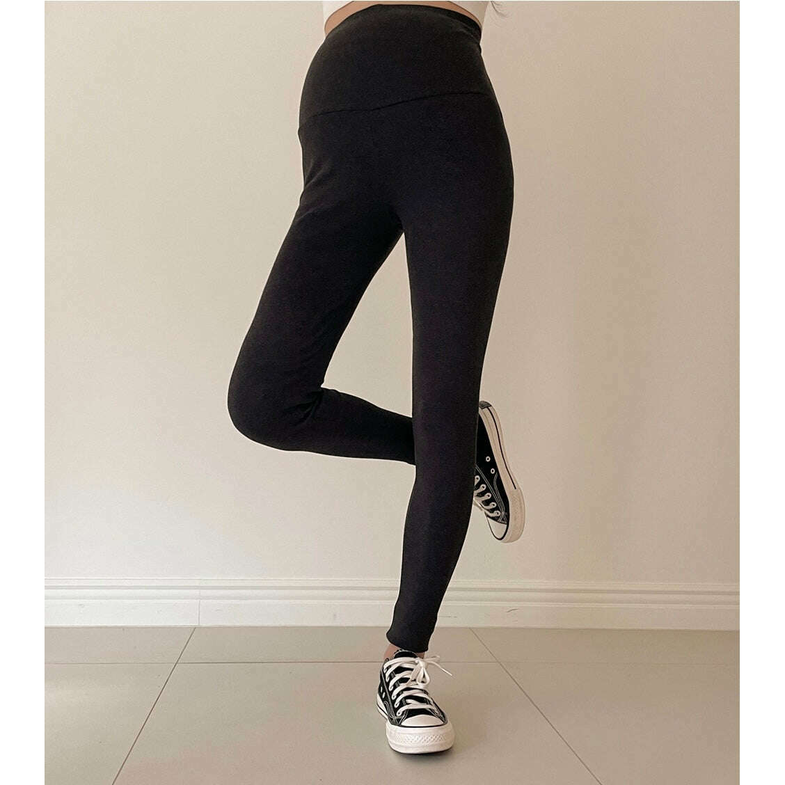 MUMMY.cc:秋冬厚棉拉絨多色孕婦打底legging