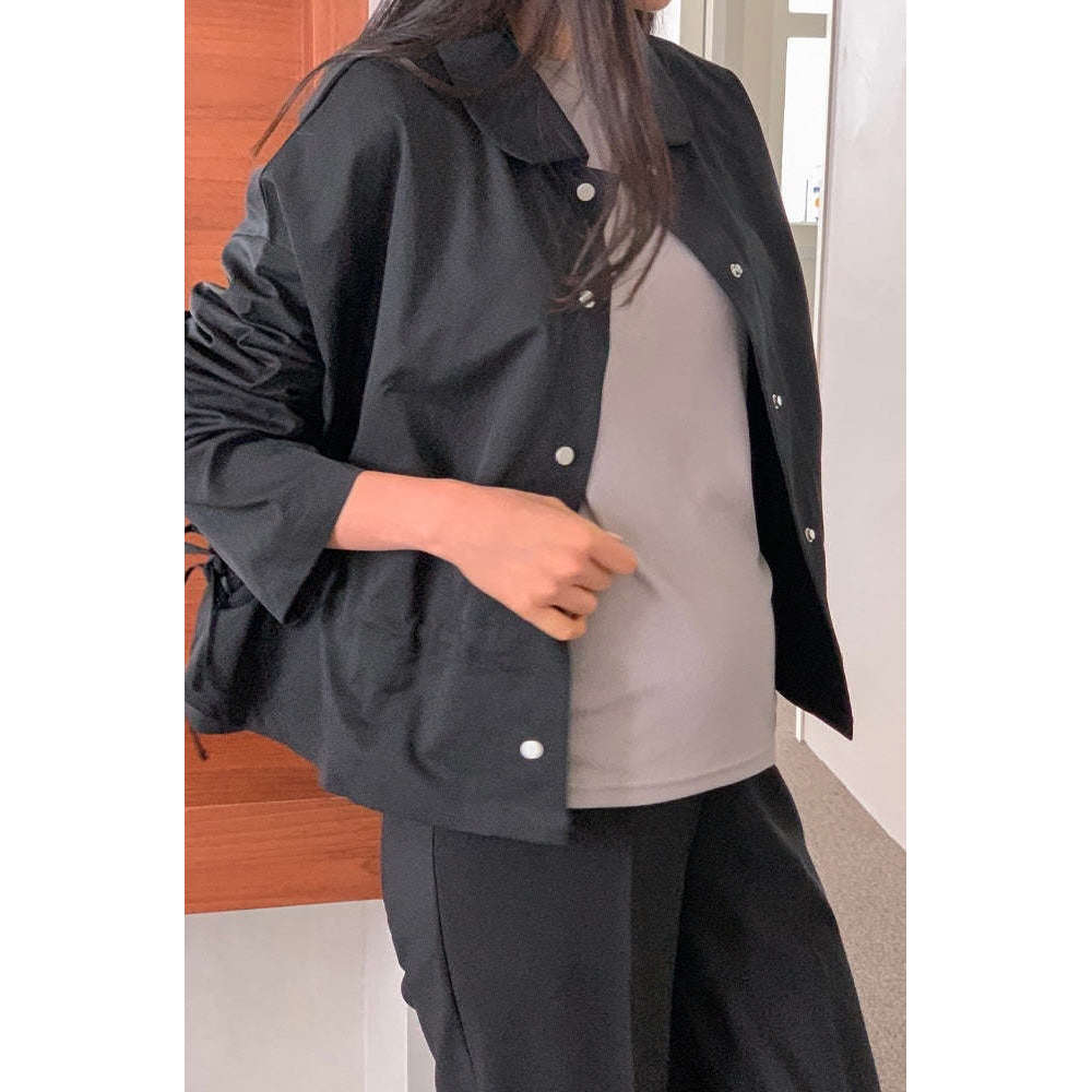MUMMY.cc:秋季防風繫帶輕盈Jacket