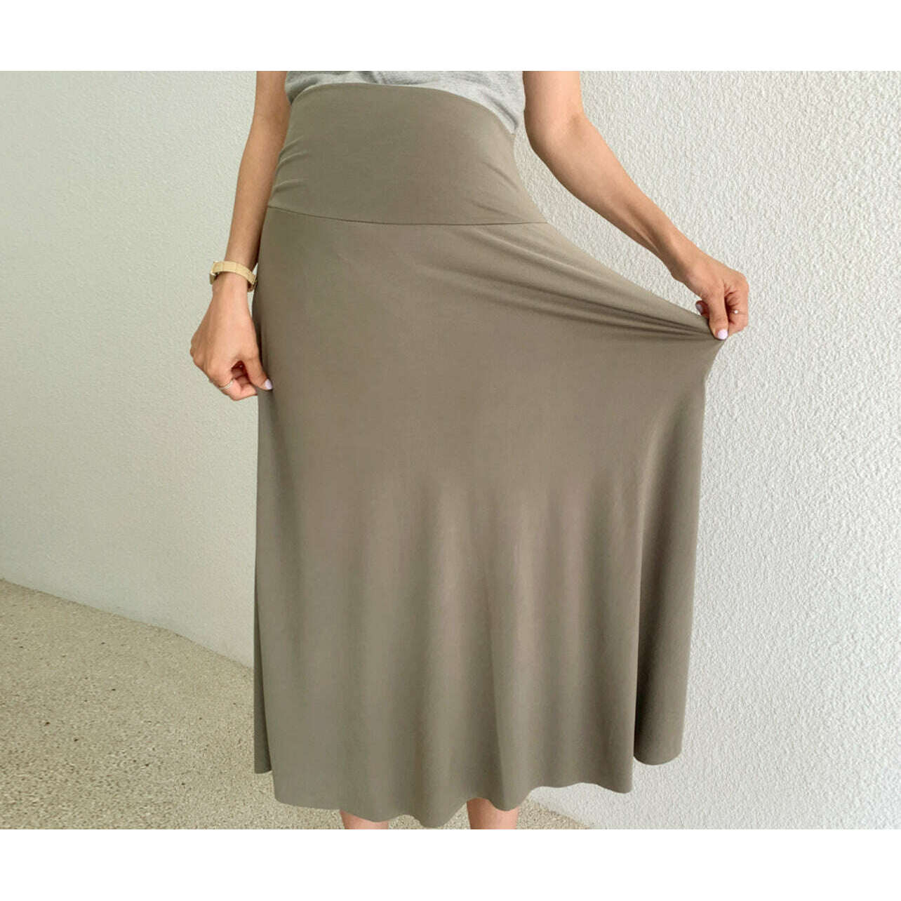 MUMMY.cc:Maternity cool skirt
