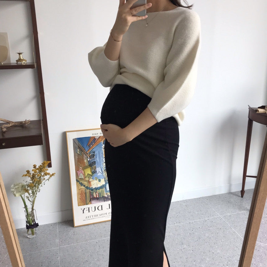 Maternity Maxi Skirt