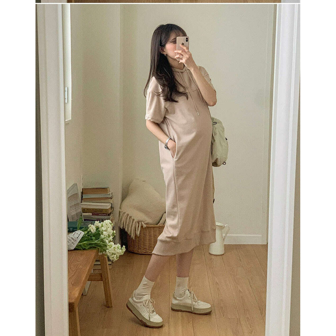 MUMMY.cc:Hood back slit dress