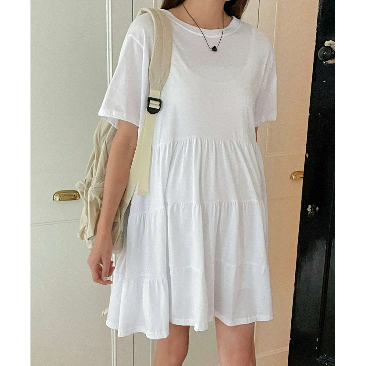 MUMMY.cc:Cotton cancan dress