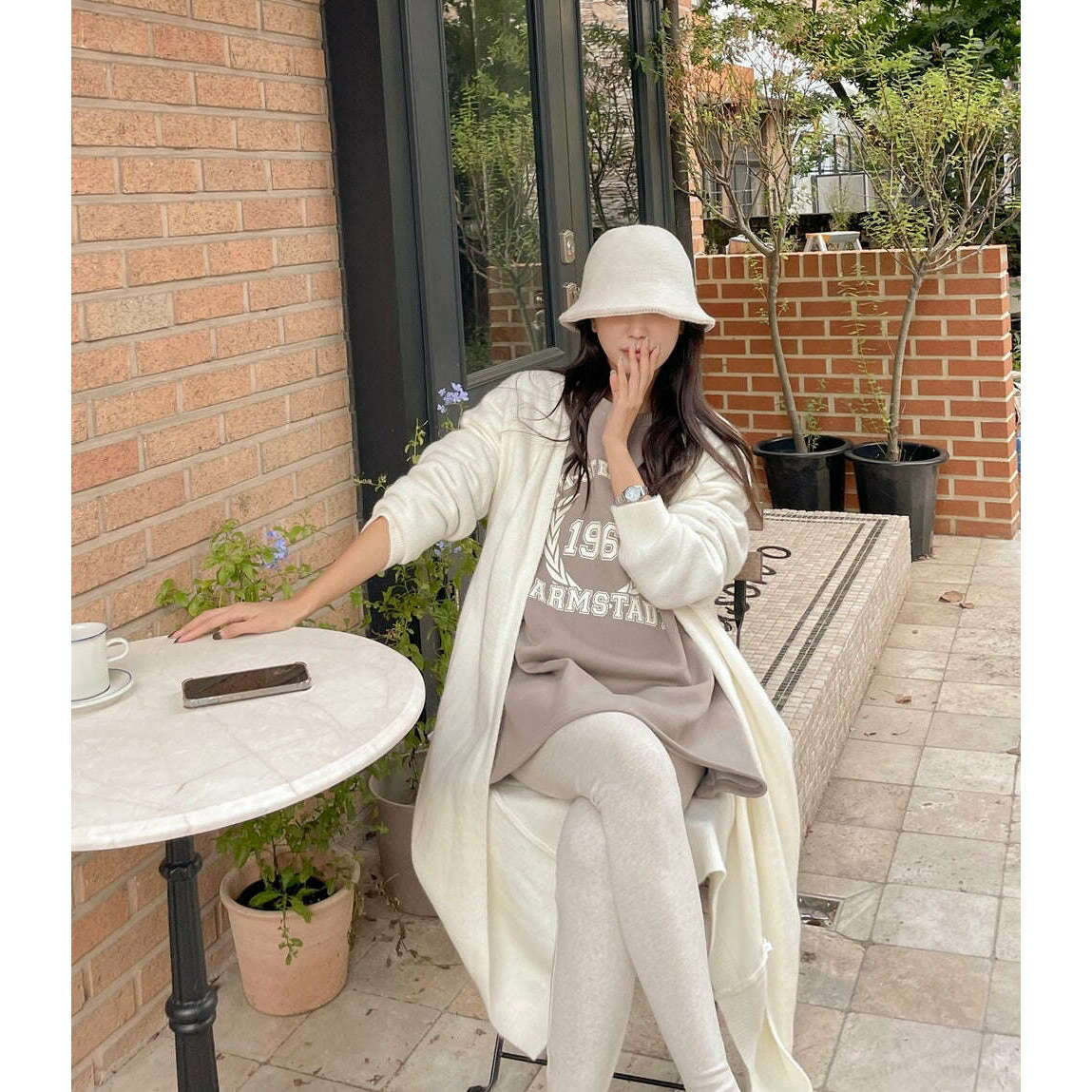 MUMMY.cc:秋冬厚棉拉絨多色孕婦打底legging