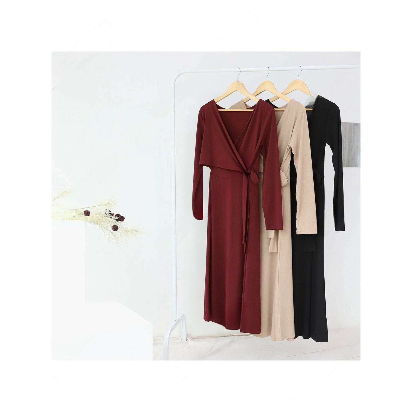 MUMMY.cc:單綁帶哺乳大碼連身裙