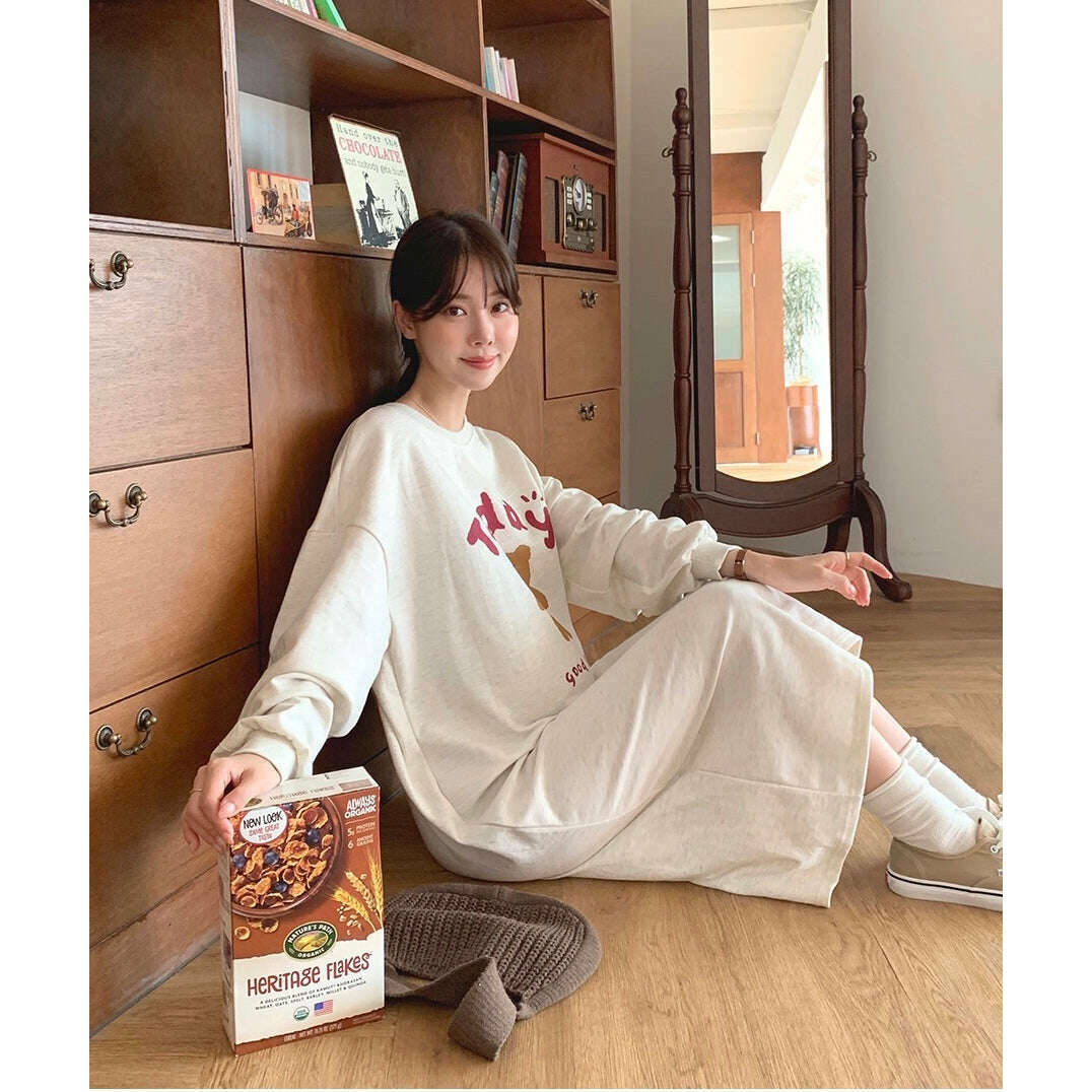 MUMMY.cc:Teddy印花圖案連身裙