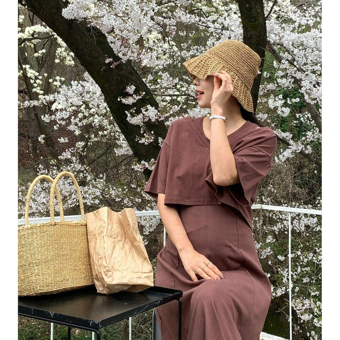 MUMMY.cc:短款Tee背心裙修身套裝