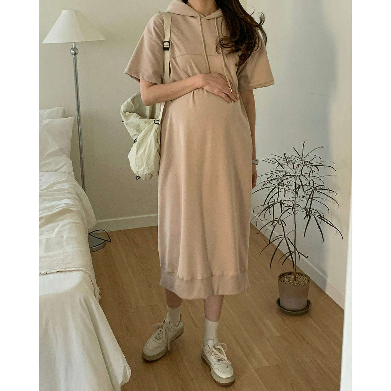 MUMMY.cc:Hood back slit dress