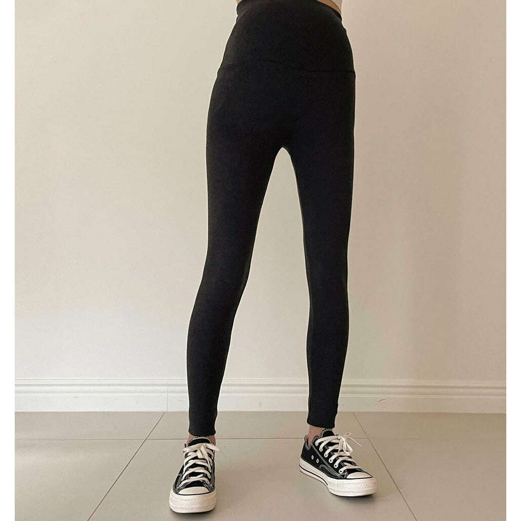 MUMMY.cc:秋冬厚棉拉絨多色孕婦打底legging