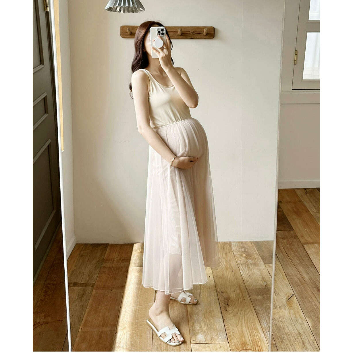 MUMMY.cc:孕婦百搭背心紗裙