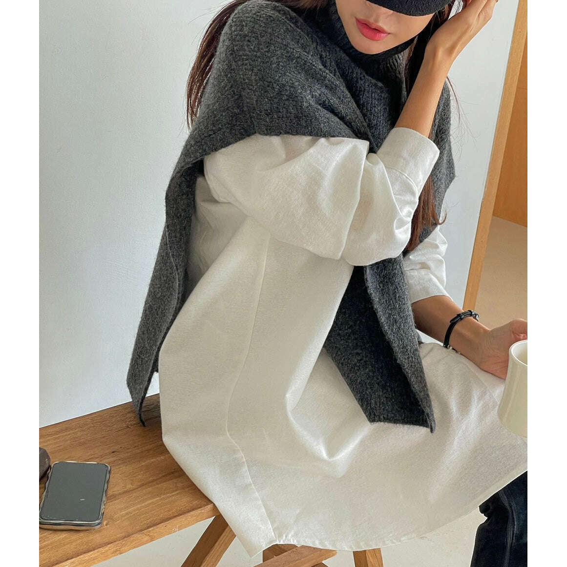 MUMMY.cc:樽領外搭毛衣