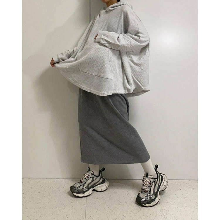 MUMMY.cc:寬鬆休閒連帽衛衣
