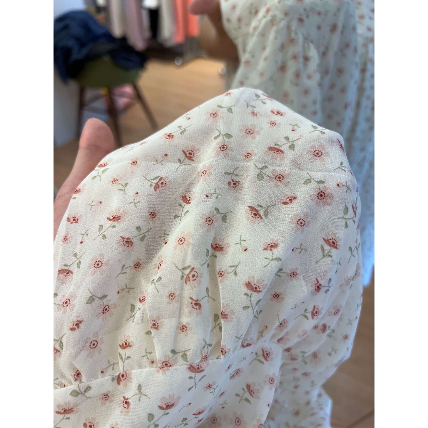 MUMMY.cc:Sweet layered floral mini one-piece