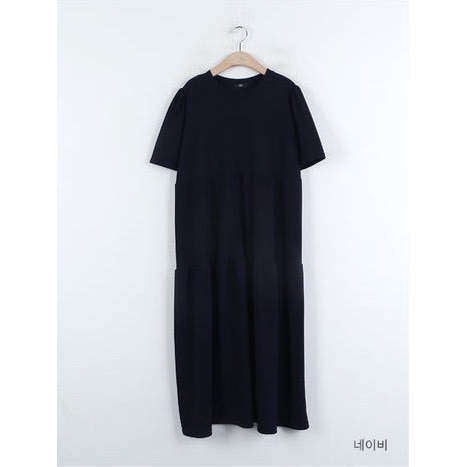 MUMMY.cc:Maternity Layered maxi dress:Navy