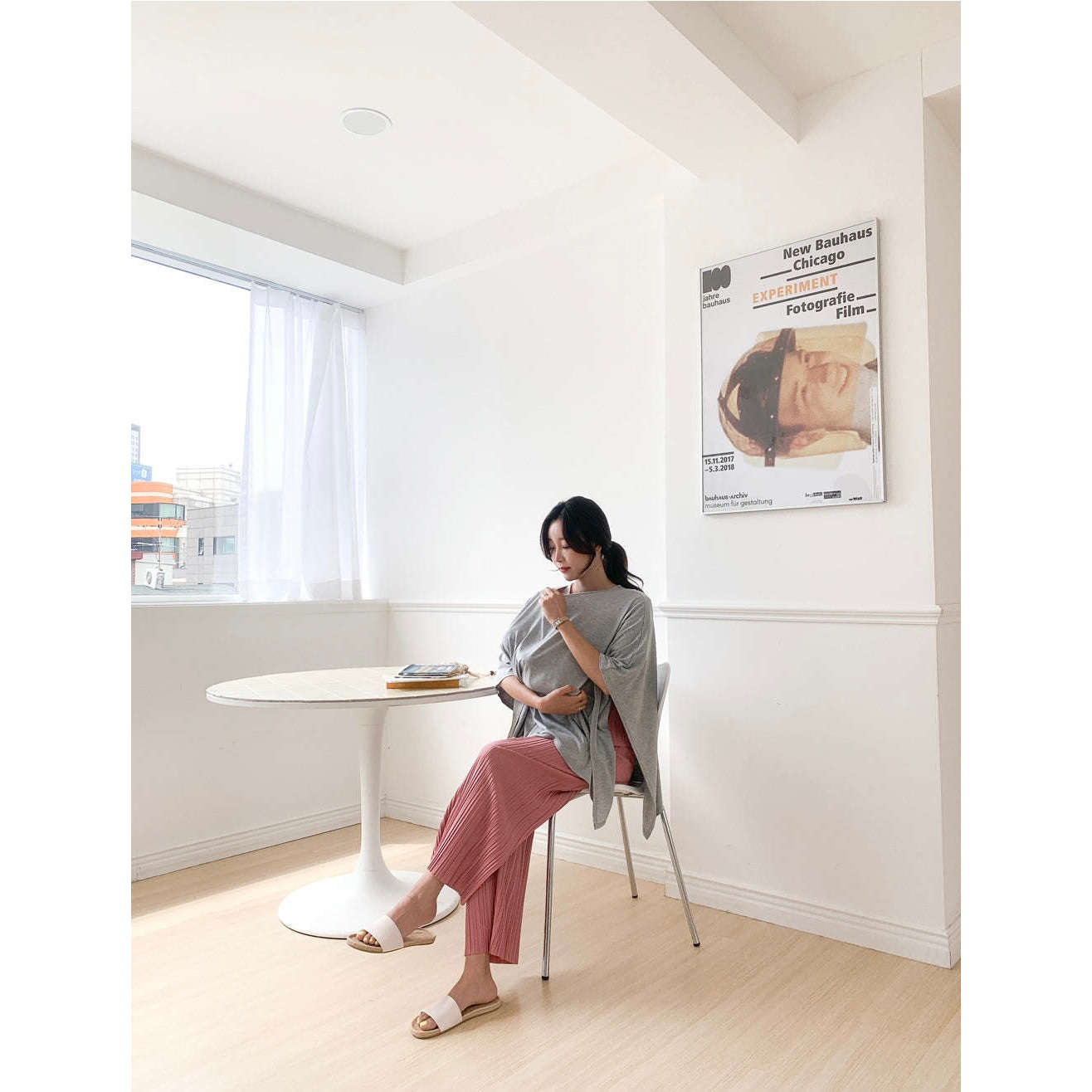韓國製柔軟外出哺乳披肩