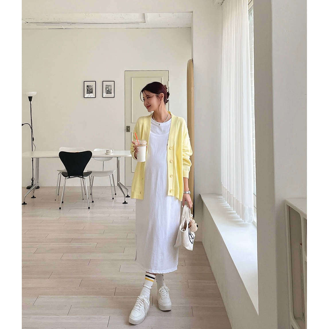 MUMMY.cc:夏季純棉短袖T恤長裙