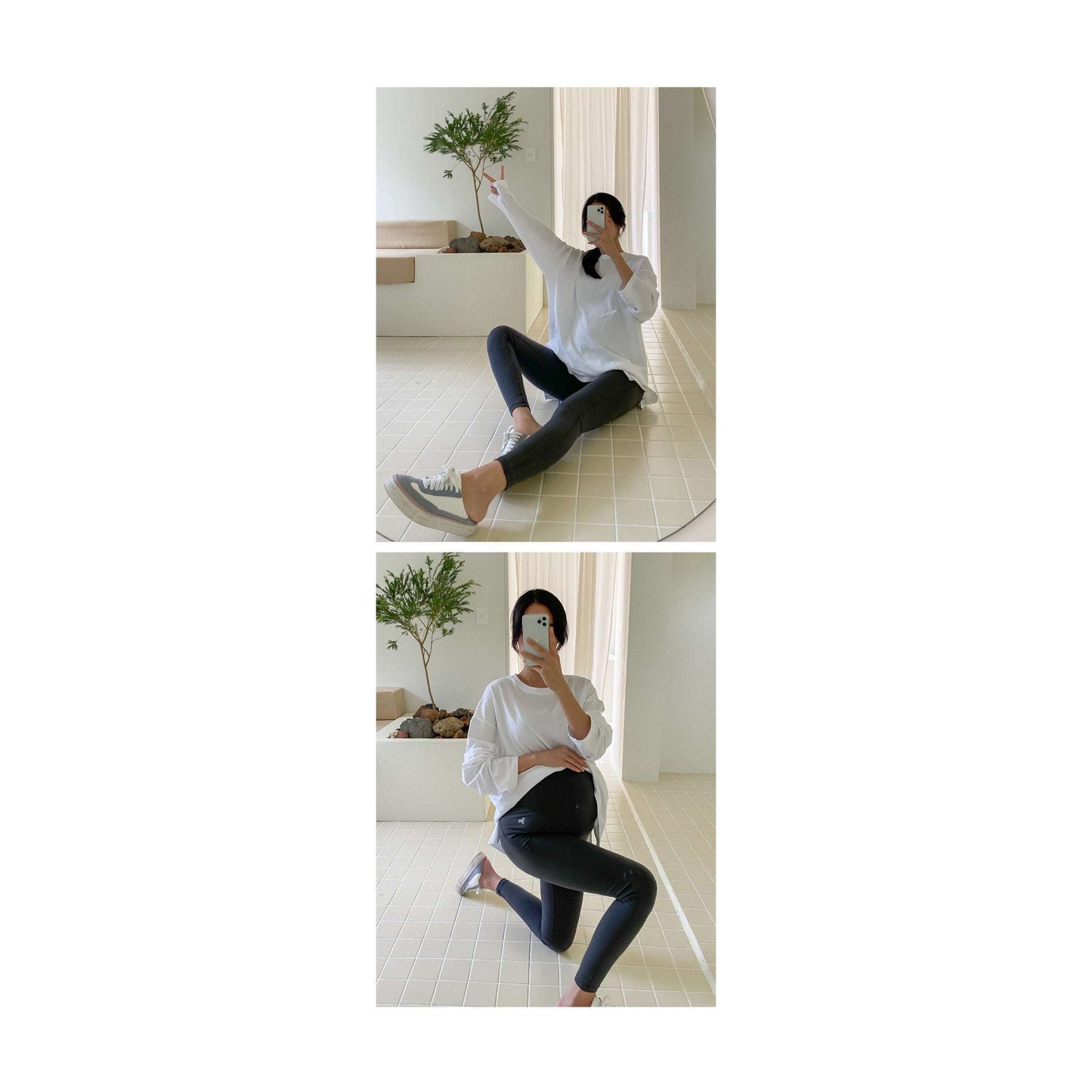 孕婦10分長瑜伽運動褲Creora active legging wear