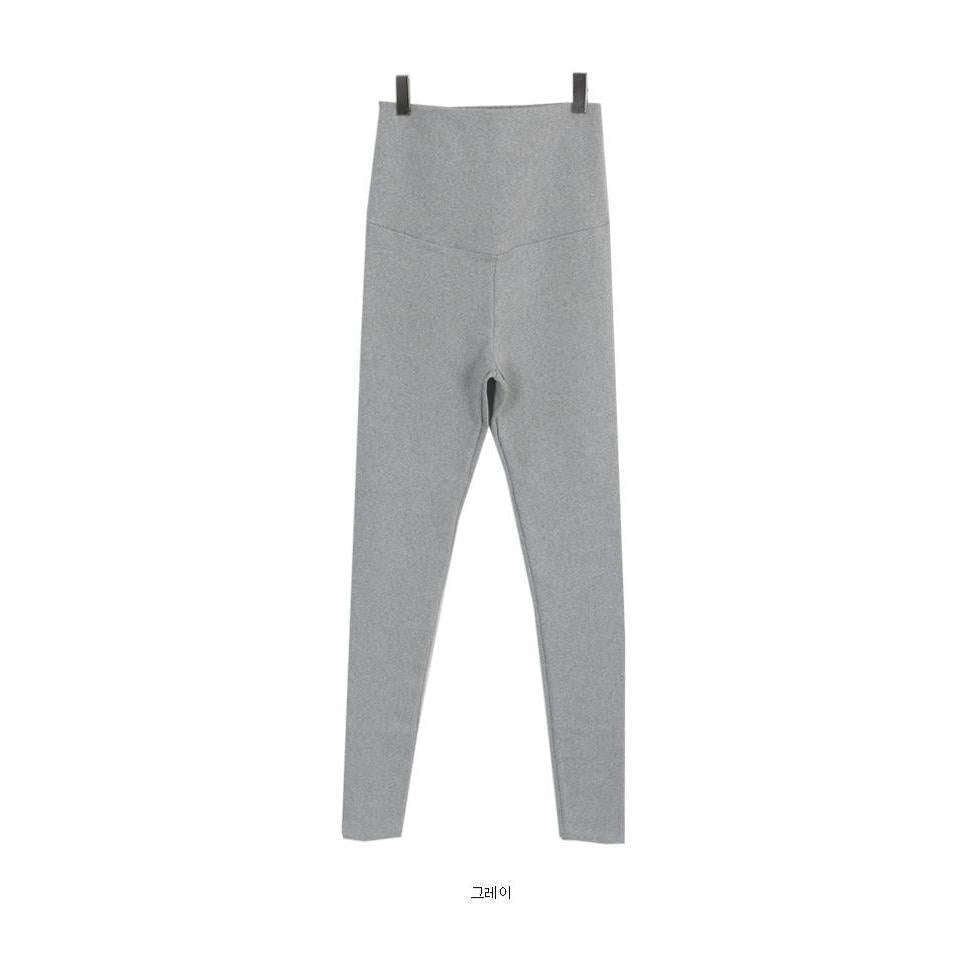 MUMMY.cc:初秋韓國製40支棉日常舒適Legging:Grey / Normal