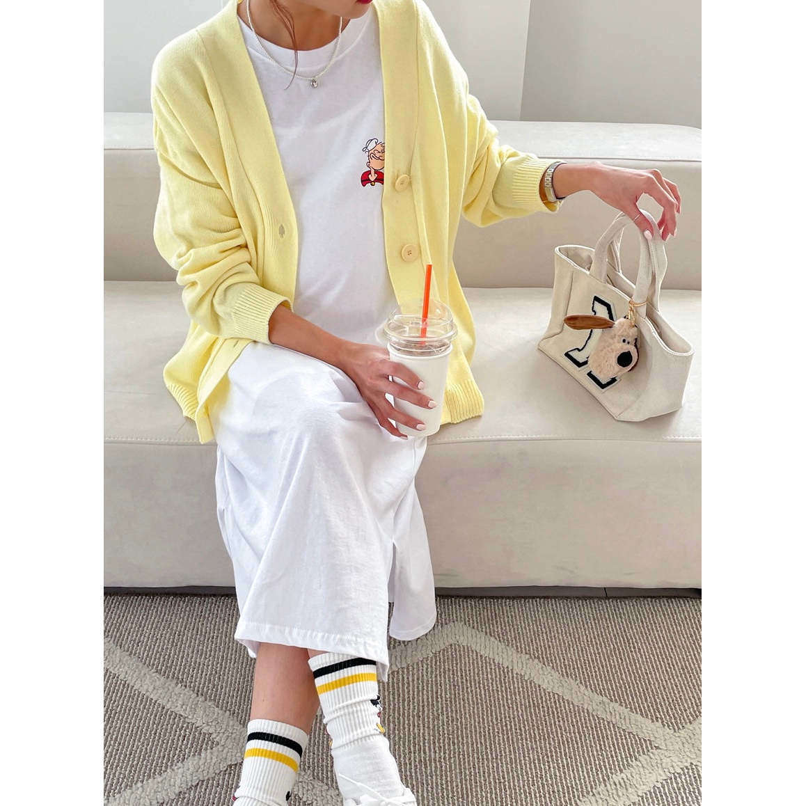 MUMMY.cc:夏季純棉短袖T恤長裙