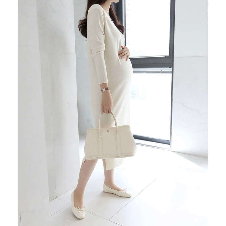 MUMMY.cc:Stella soft v-neck knit ops