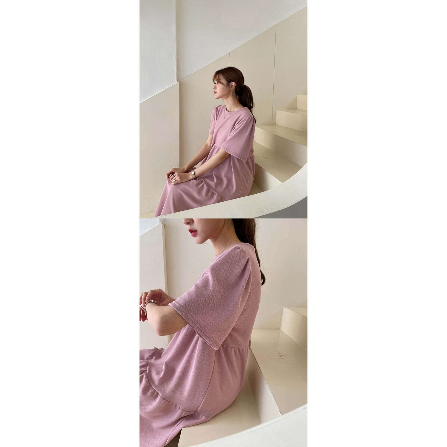 MUMMY.cc:Maternity Layered maxi dress