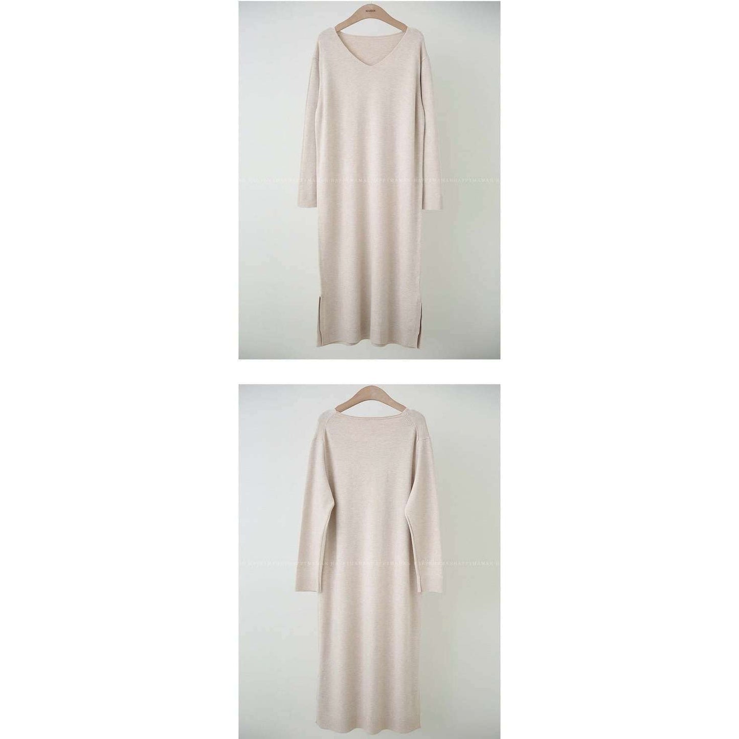 MUMMY.cc:Stella soft v-neck knit ops