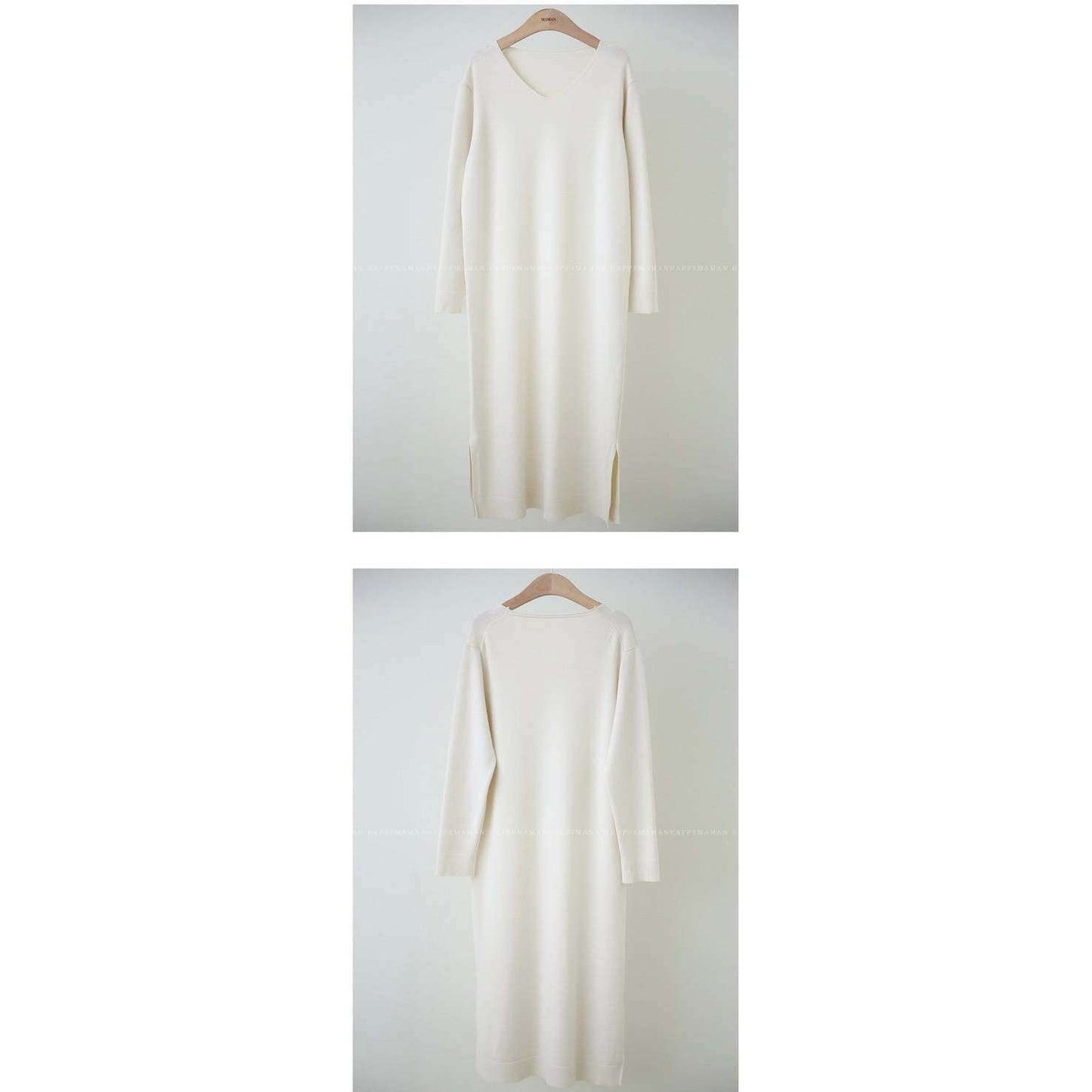 MUMMY.cc:Stella soft v-neck knit ops