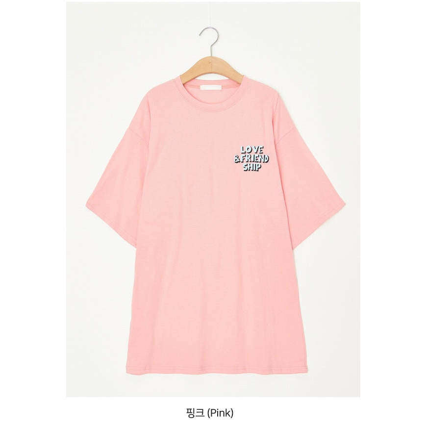 MUMMY.cc:圖案印字側開哺乳上衣:Pink