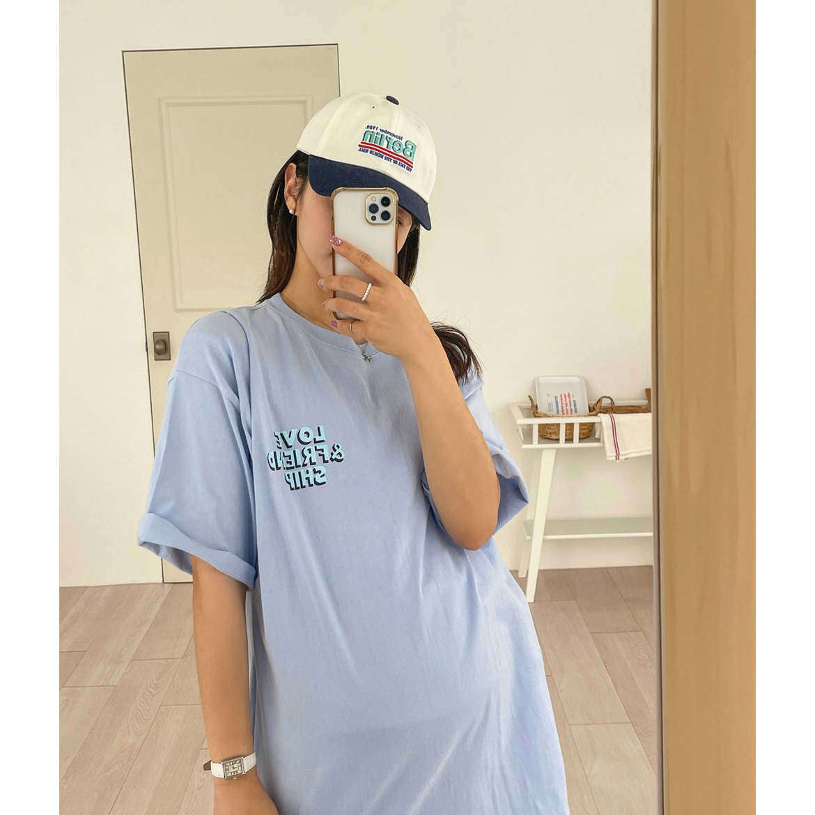 MUMMY.cc:圖案印字側開哺乳上衣