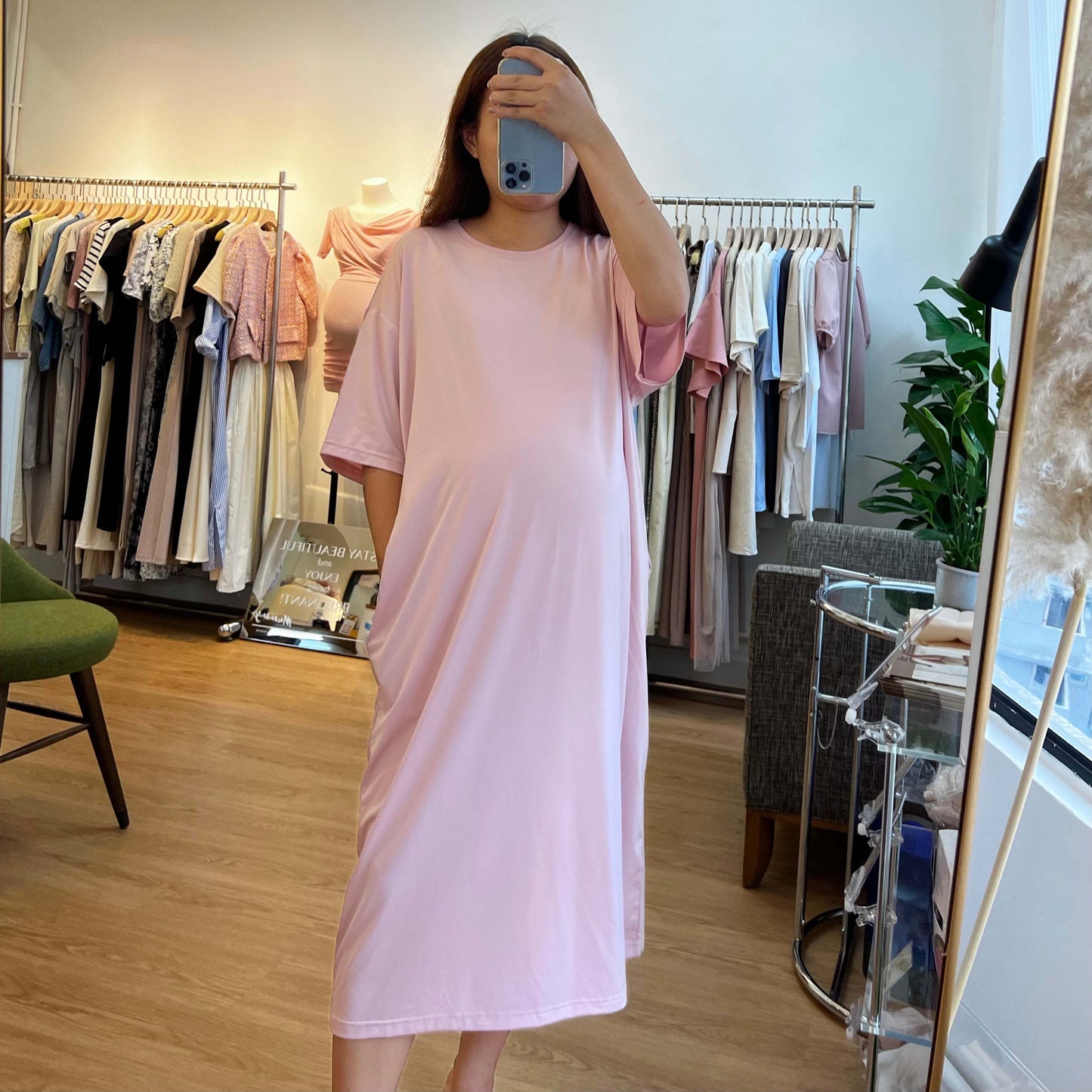 MUMMY.cc:冰感日常舒適彈性連身裙