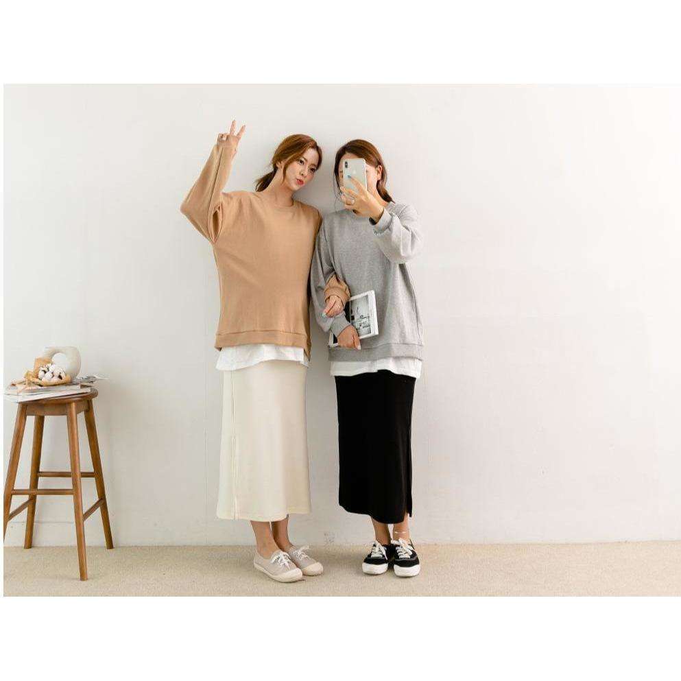 MUMMY.cc:FW: Maternity Maxi Skirt