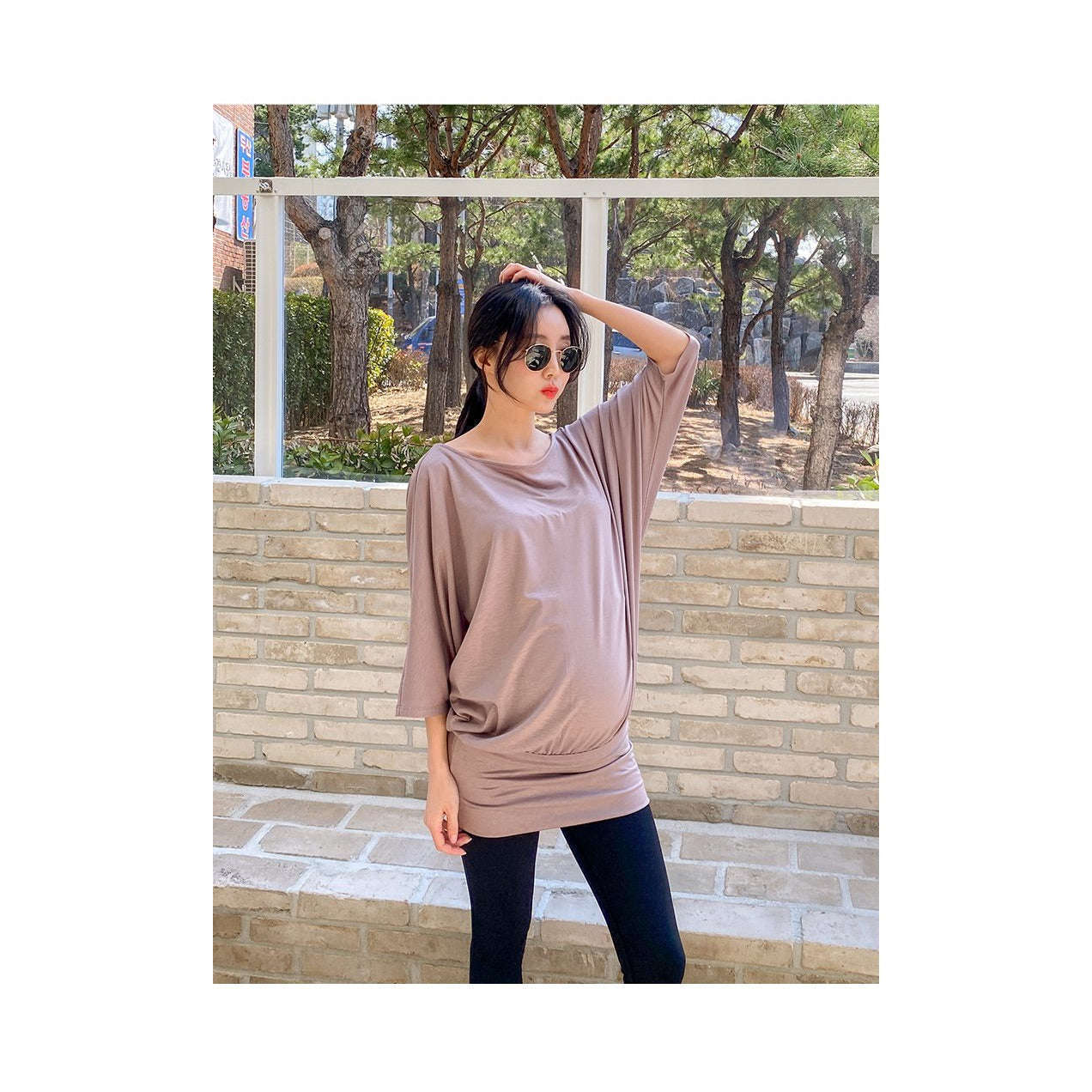 孕婦10分長瑜伽運動褲Creora active legging wear