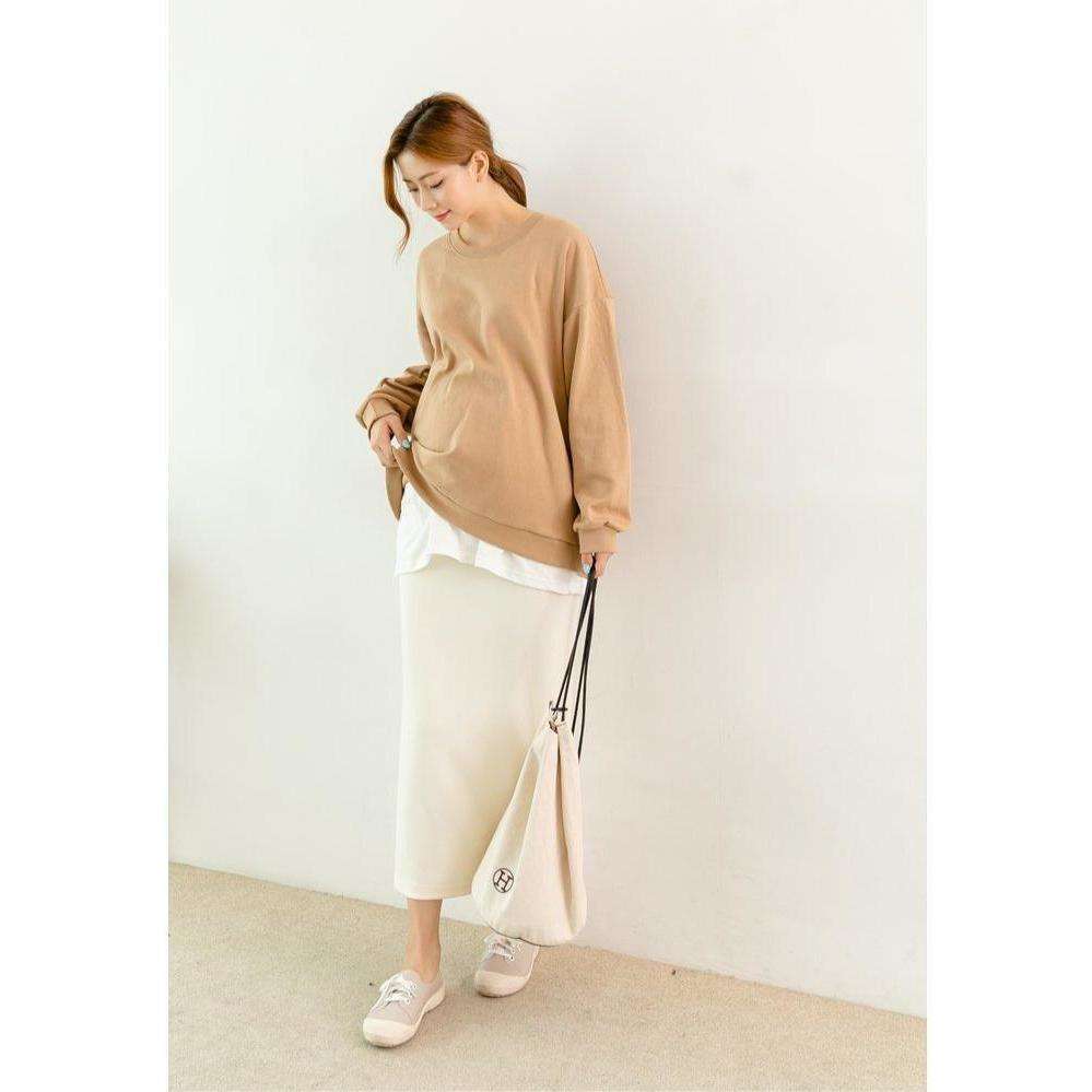 MUMMY.cc:FW: Maternity Maxi Skirt