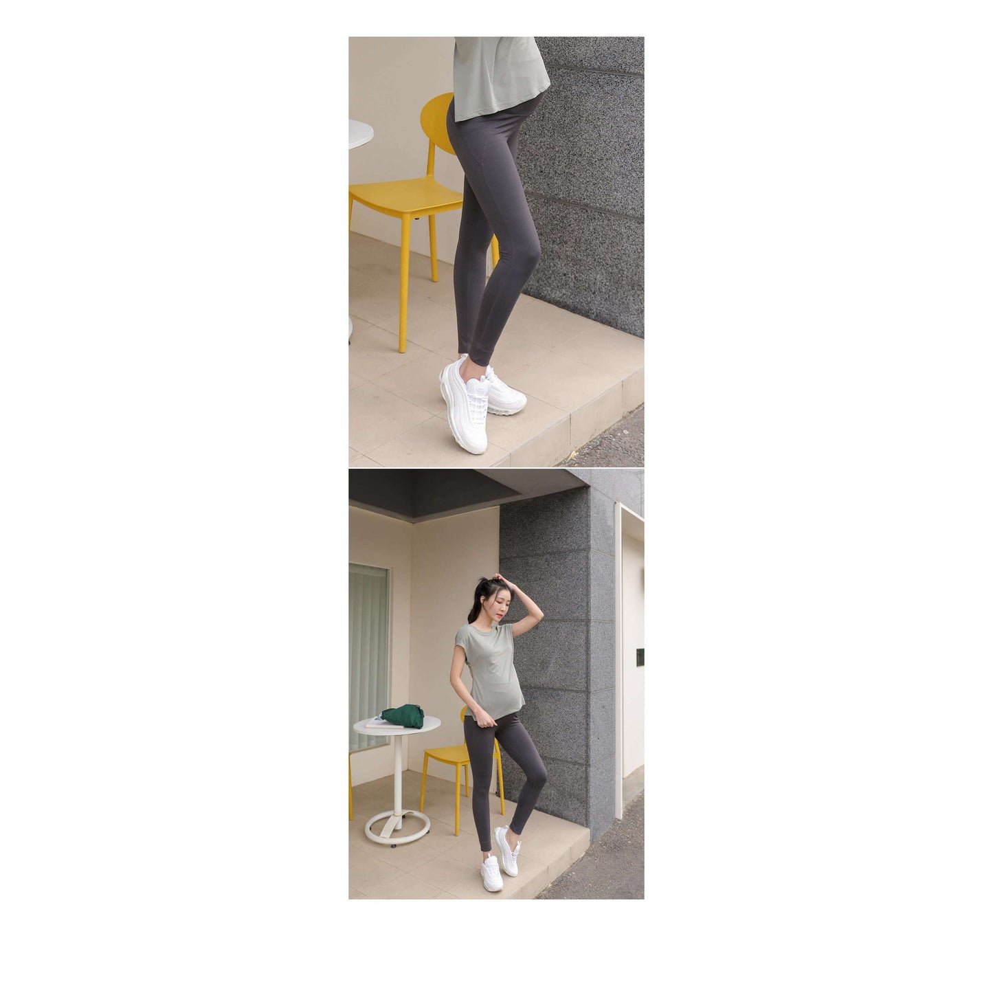 孕婦10分長瑜伽運動褲Creora active legging wear