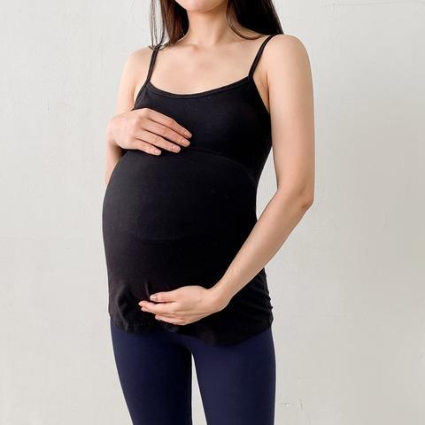 孕婦內搭帶胸墊吊帶背心