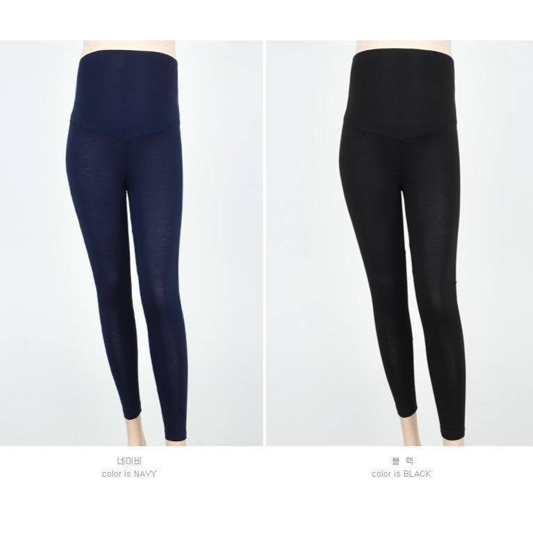 (薄)韓國熱賣孕婦超舒適Pudding Span Legging