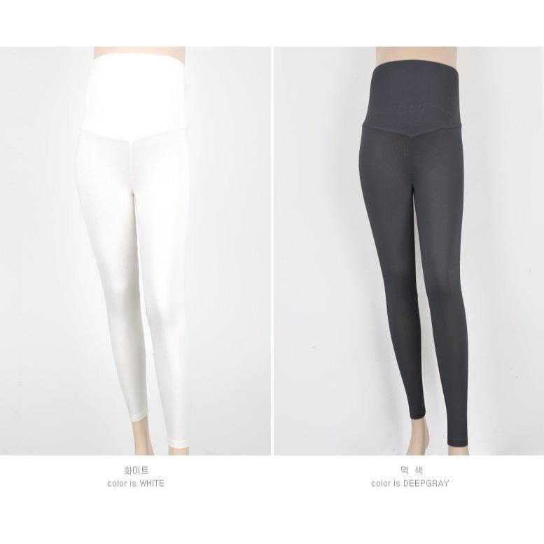 (薄)韓國熱賣孕婦超舒適Pudding Span Legging