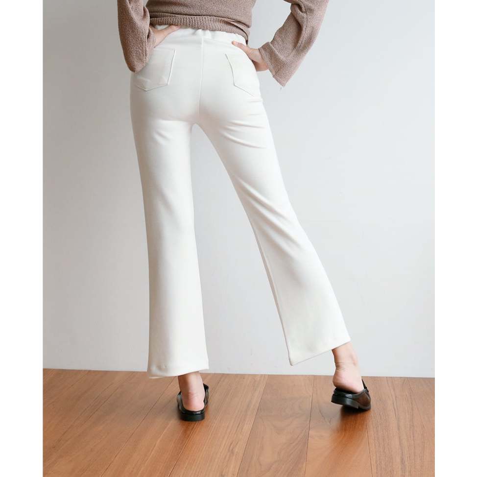 熱賣高腰彈性修身孕婦褲(Bootcut/Straight