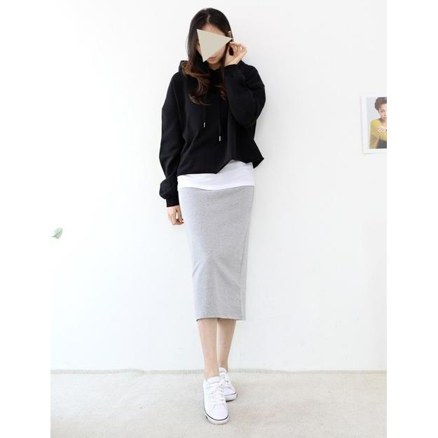彈性腹帶孕婦daily skirt