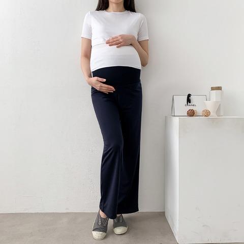 21SS:孕婦彈性無縫舒適腹帶瑜珈家居褲