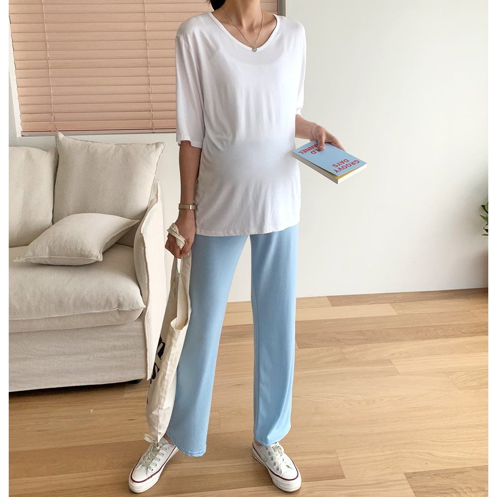 孕婦涼爽舒適六色家居褲