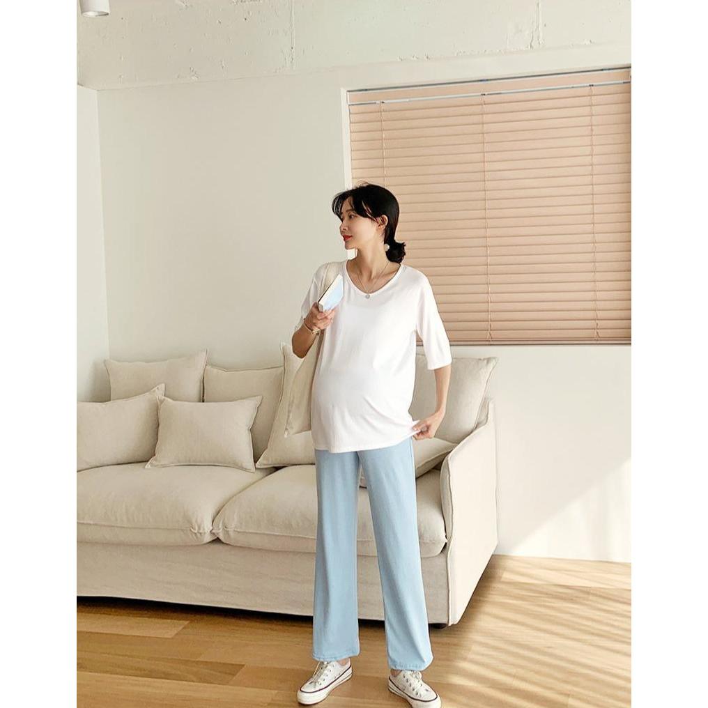 孕婦涼爽舒適六色家居褲