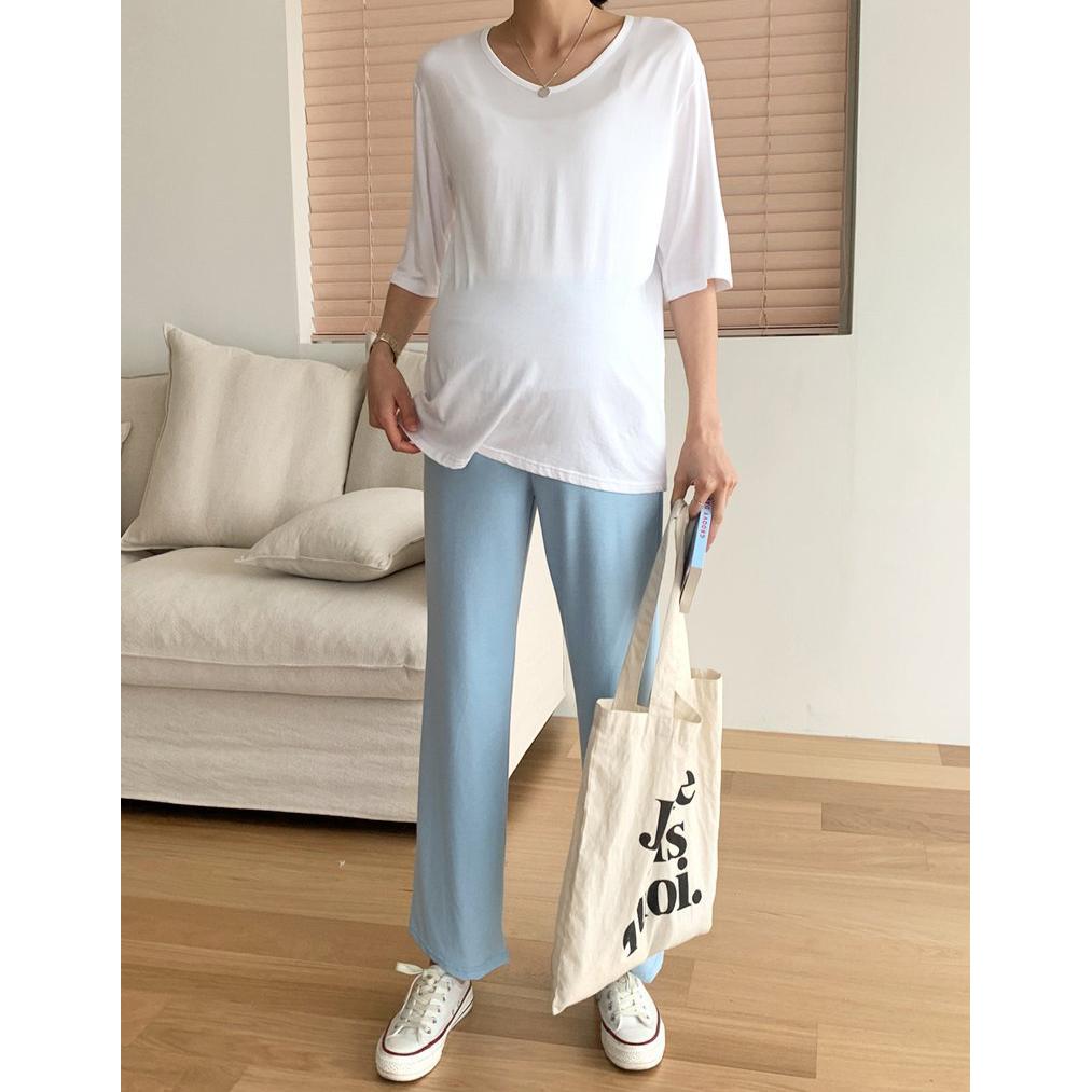 孕婦涼爽舒適六色家居褲