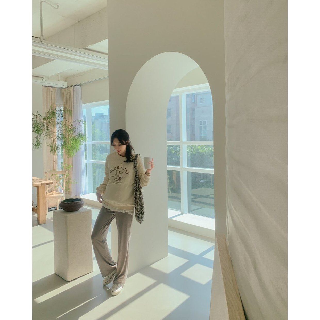 孕婦涼爽舒適六色家居褲