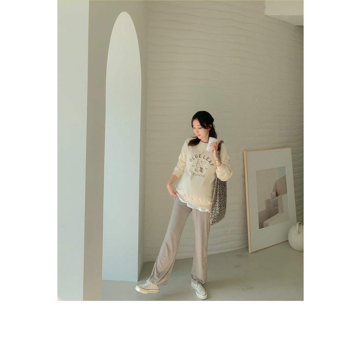 孕婦涼爽舒適六色家居褲