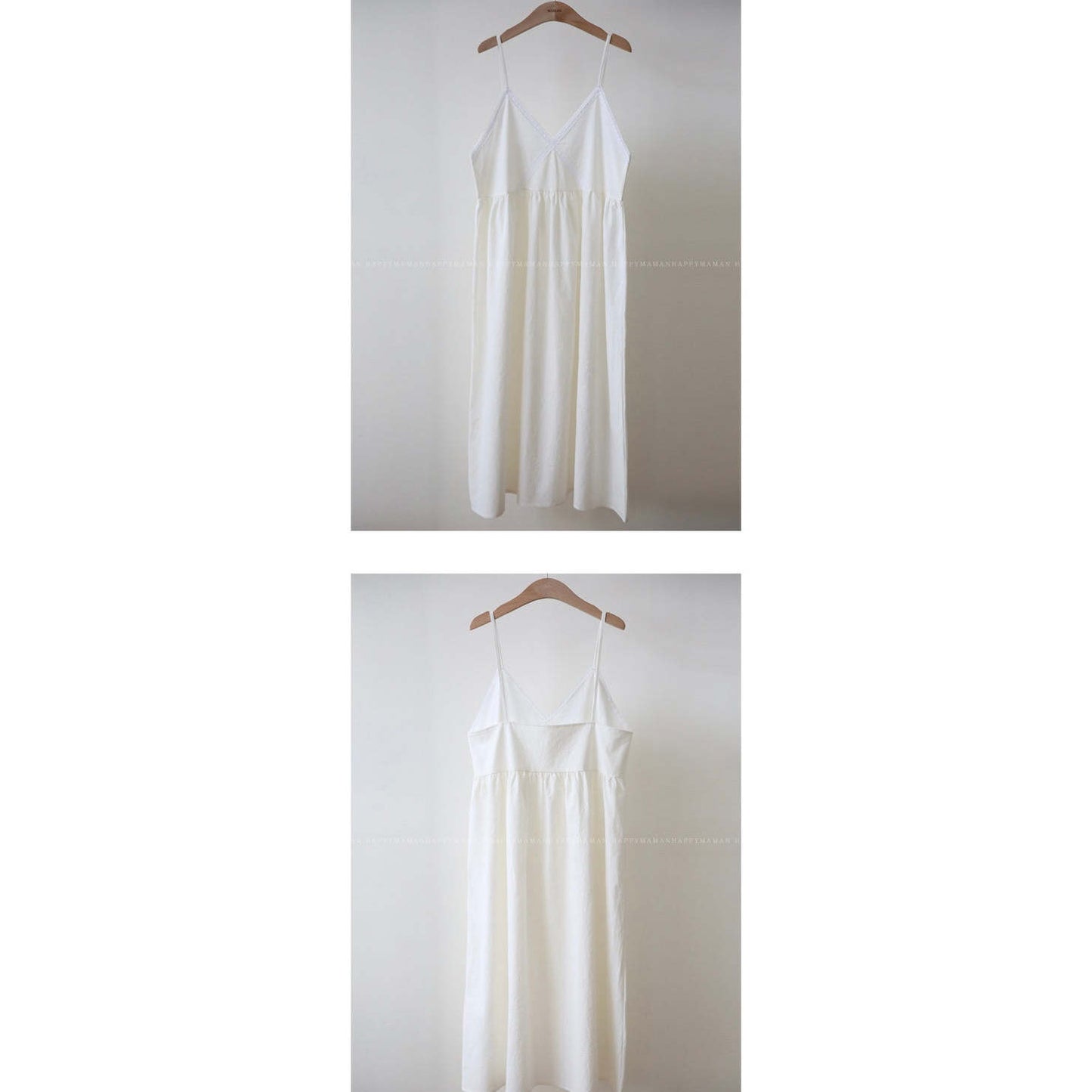 孕婦花邊吊帶寬鬆連衣裙