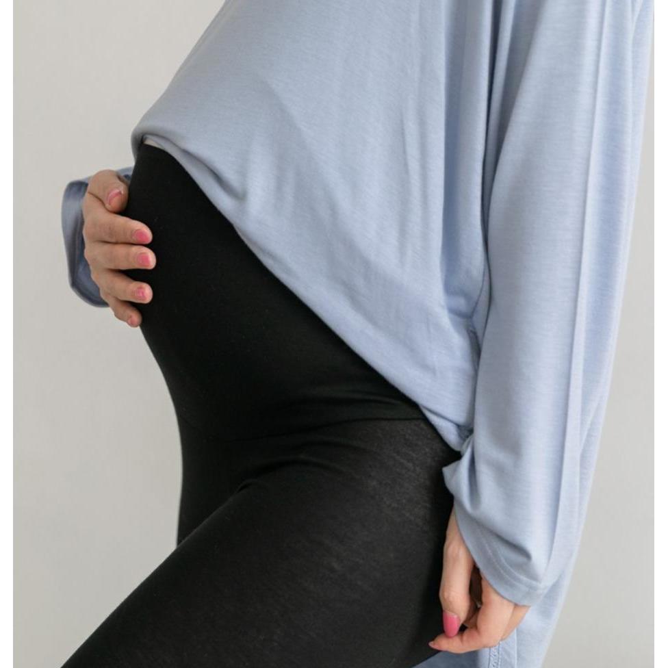 (薄)韓國熱賣孕婦超舒適Pudding Span Legging