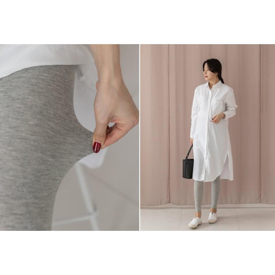 (薄)韓國熱賣孕婦超舒適Pudding Span Legging