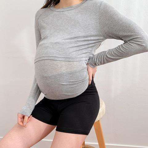 孕婦3分長內搭褲
