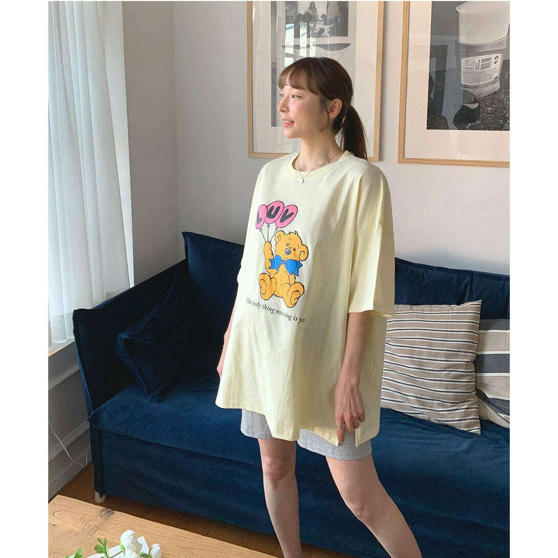 MUMMY.cc:Balloon bear box tee