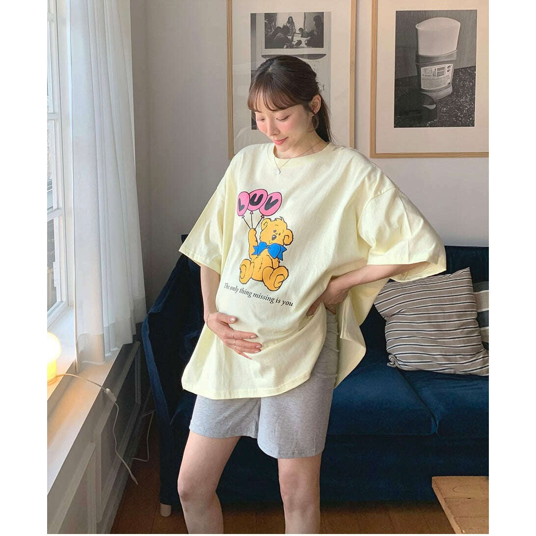 MUMMY.cc:Balloon bear box tee